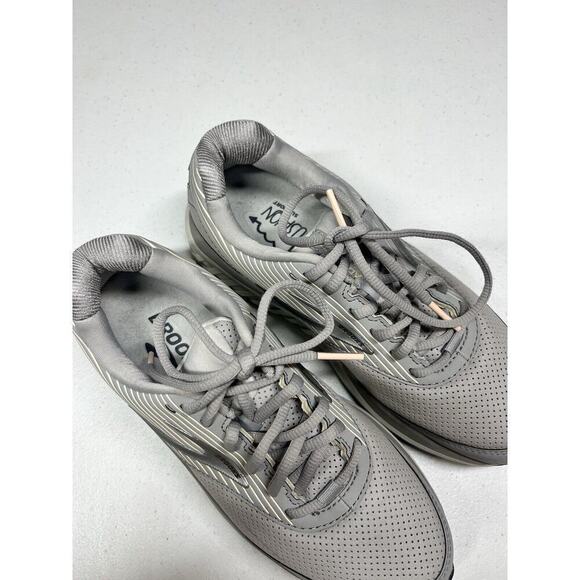 Brooks Womens Addiction Walkers Suded Gray Sneaker Size 8.5 - Picture 2 of 8